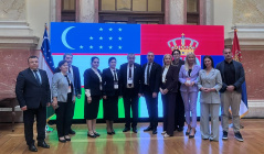 2. јун 2026. Чланови ПГП са Узбекистаном са делегацијом Сената Републике Узбекистан