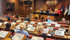 2. јул 2026. Учесници јавног слушања у Новом Саду: Представљање Предлога закона о изменама и допунама Закона о финансирању политичких активности 