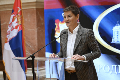 2. октобар 2026. Председница Народне скупштине и вршилац дужности председника Републике Србије Ана Брнабић отворила је 57. Међународни сусрет деце Европе „Радост Европе“ (фото © Пеђа Вучковић)