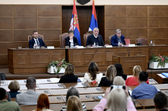 7. мај 2026. Председница Народне скупштине на јавном слушању у организацији Министарства правде