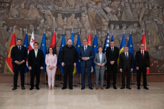 7. јул 2026. Учесници Конференције председника парламената држава кандидата за чланство у Европској унији (фото © Пеђа Вучковић)