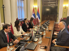 12. март 2026. Чланови ПГП са Египтом са амбасадором Египта у Србији