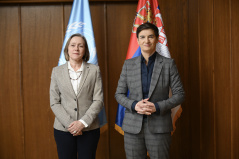 16 April 2026 The National Assembly Speaker and the UN Serbia Resident Coordinator