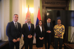 16. јун 2026. Чланови ПГП са Југоисточном Азијом и отправница послова Малезије у Србији (фото © Народна скупштина / Милош Мишков)