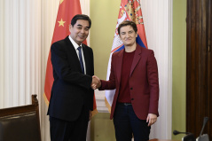 21. април 2026. Председница Народне скупштине и потпредседник Одбора за становништво, ресурсе и животну средину Националног комитета Кинеске народне политичке консултативне конференције 