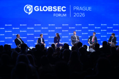 23. мај 2026. Председница Народне скупштине на панелу GLOBSEC 2026 (фото © Пеђа Вучковић)
