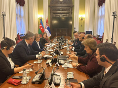 23. октобар 2026. Потпредседница Рагуш и чланови парламентарне делегације Азербејџана