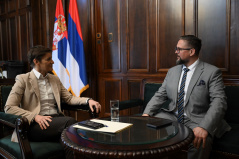 31. март 2026. Председница Народне скупштине са председником Скупштине Аутономне покрајине Војводине