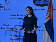 30. mart 2026. Šef Stalne delegacije Narodne skupštine u Parlamentarnoj skupštini Frankofonije mr Jadranka Jovanović